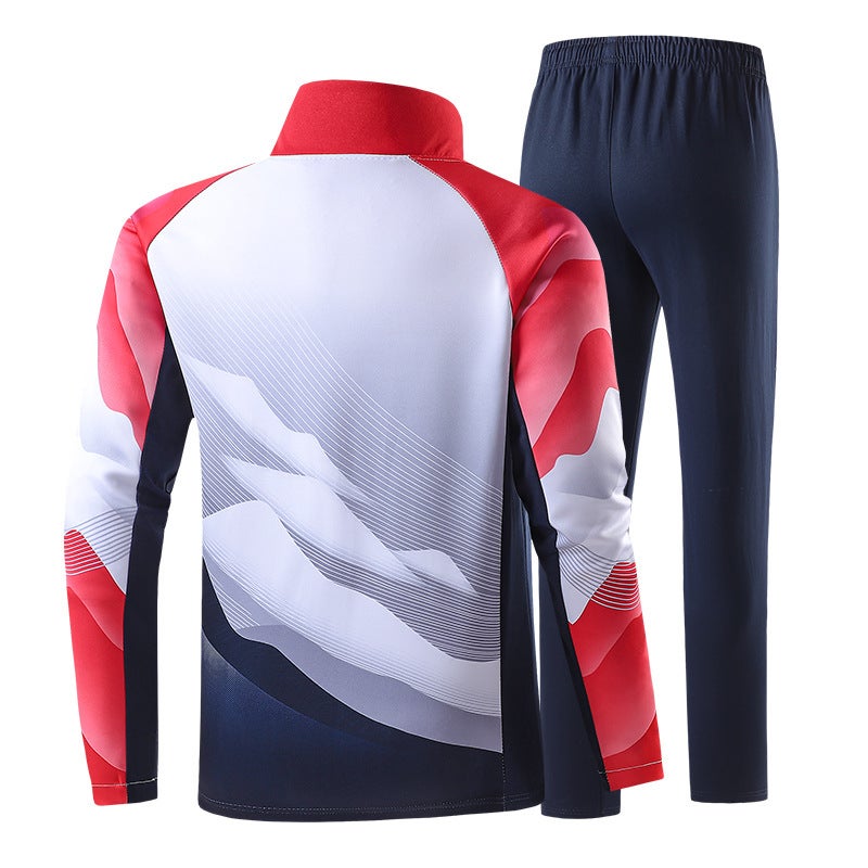 Sports Suits For Men And Women, Running Casual Couples, Parent-Child Sports Suits, Cardigans, Jackets And Trousers - Image 5